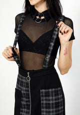 Underground Bondage Strap Pencil Skirt