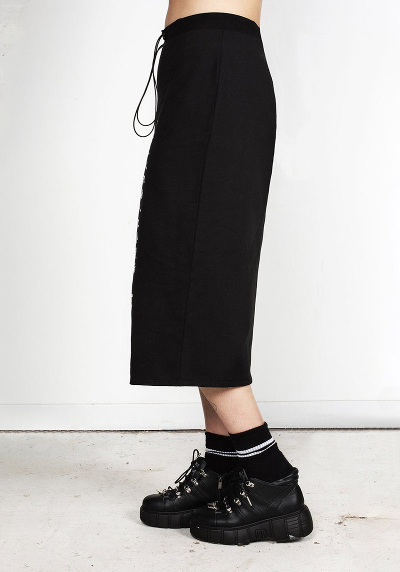 Silence Jersey Midi Skirt