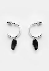 DEATH HOOP EARRINGS