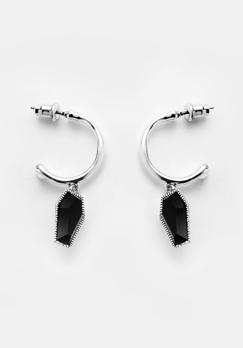 DEATH HOOP EARRINGS