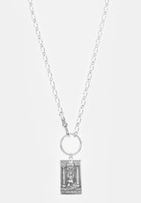 THE HIGH PRIESTESS TAROT PENDANT NECKLACE