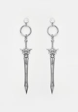 SWORD DROP EARRINGS