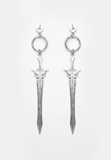 SWORD DROP EARRINGS